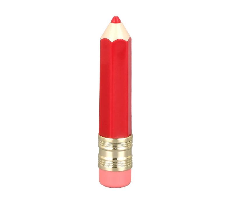 5ml in Stock Lip Tint Bottle Cute Novel Pencil Shape Tube Plastic Kid Lip Gloss Packaging Lip Gloss Tubes