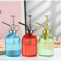 Wholesale 320ml Glass Spray Bottle Glass Watering Pot Colorful Glass Sprinkling Can