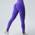 New Arrivals High Waisted Scrunch Butt v Leggings Custom logo Gym Workout Seamless Leggings for Women