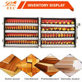 100pcs 1/4" Shank Tungsten Carbide Router Bit Set Wood Woodworking Trimming Knife Forming Milling Cutter MegaBDM