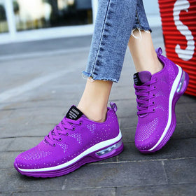Women's Lightweight Athletic Running Shoes Breathable Sport Air Fitness Gym Jogging Fashion Sneakers