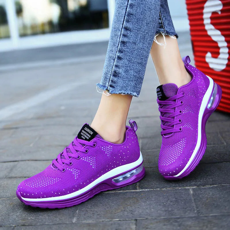 Women's Lightweight  Athletic Running Shoes Breathable Sport Air Fitness Gym Jogging Fashion Sneakers