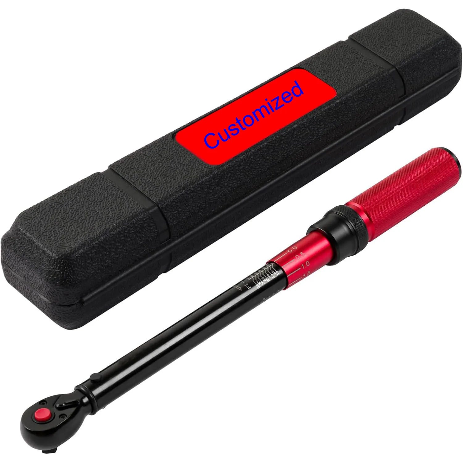 YUHANG 3/8-Inch DIY Grade Dual-Direction Torque Wrench 72-Tooth Dual Range Scales Customizable OEM Carbon Steel