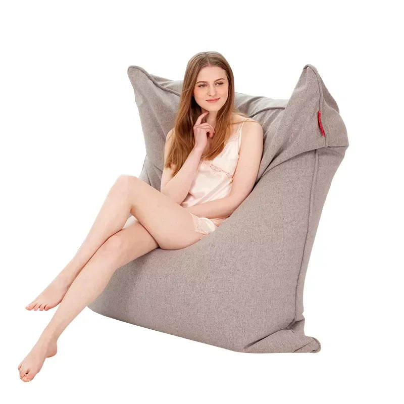 Luckysac Modern Floor Cushion Indoor Outdoor Using Beanbag Sofa Floating Pool Cushions for Adult