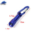 Wholesale Aluminum Alloy Mini Carabiner Customize Logo Led Keychain Flashlight