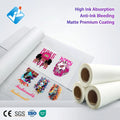 30cm 33cm 45cm 60cm Roll Single Side Matte Hot Peel 37cm DTF Heat Transfer Print Pet Film Paper 40cm Dtf Pet Film