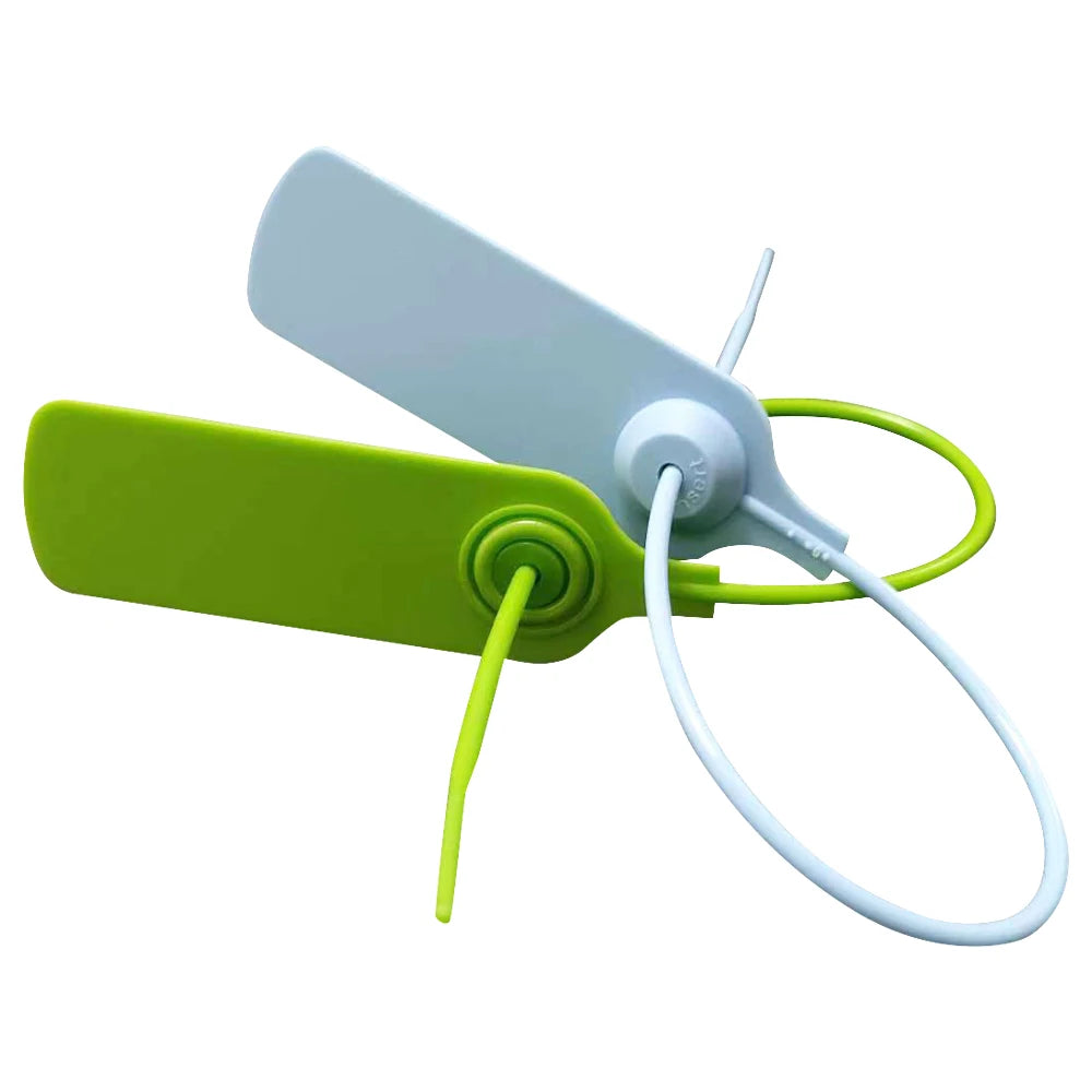 YC-L015 Tight-pull 200mm/300mm/400mm/500mm Bank Security Plastic Seals Custom Plastic Security Seals