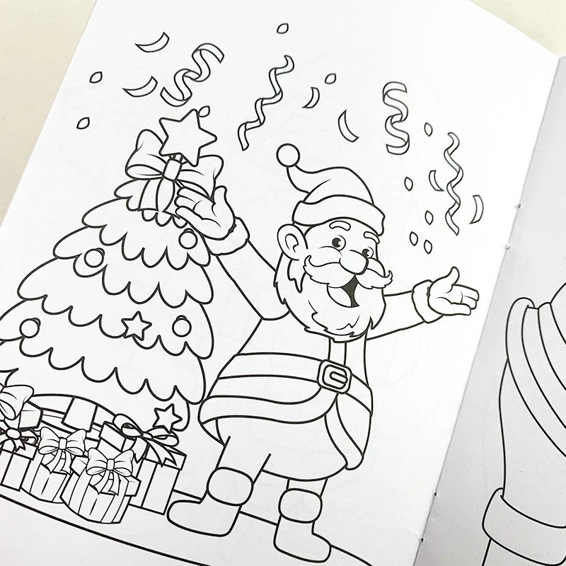 Printing Custom Stickers Magazine  for Kids Children  Customized Brochure Decorative  Diy  Animal Coloring Book