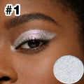 Custom Logo High Pigmented Chameleon Eyeshadow Cosmetic Glitter Eyeshadow Powder with Shimmer Finish for All Skin Tones