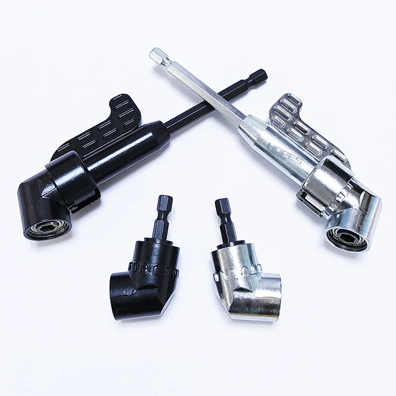 H1/4 Shank 105 Degree Bits Holder Angled Adapter Extension Rod bar for Power Drill Electric Screwdriver Hand Tools