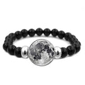 Solar Planet Galaxy Nebula Space Neptune Venus Moon Earth Jupiter Mars Saturn Uranus Mercury Sun Elastic Band Beaded Bracelet