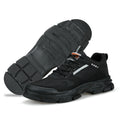 For GUYISA Stylish Men's 10KV Insulated Anti-Puncture Safety Work Shoes Winter & Autumn Electrically Safe for Factory Use