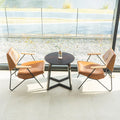 Light Luxury Modern Nordic Style Restaurant Furniture Metal Stackable Cafe Dining Table and Chair for Hotel Use