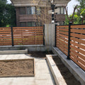 Wood Plastic Composite Quick-build Wpc Fence Better Than Other Fence Materials