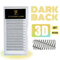 Heat Bonded Short Stem Premade Fans 3D 0.10mm Volume Lashes
