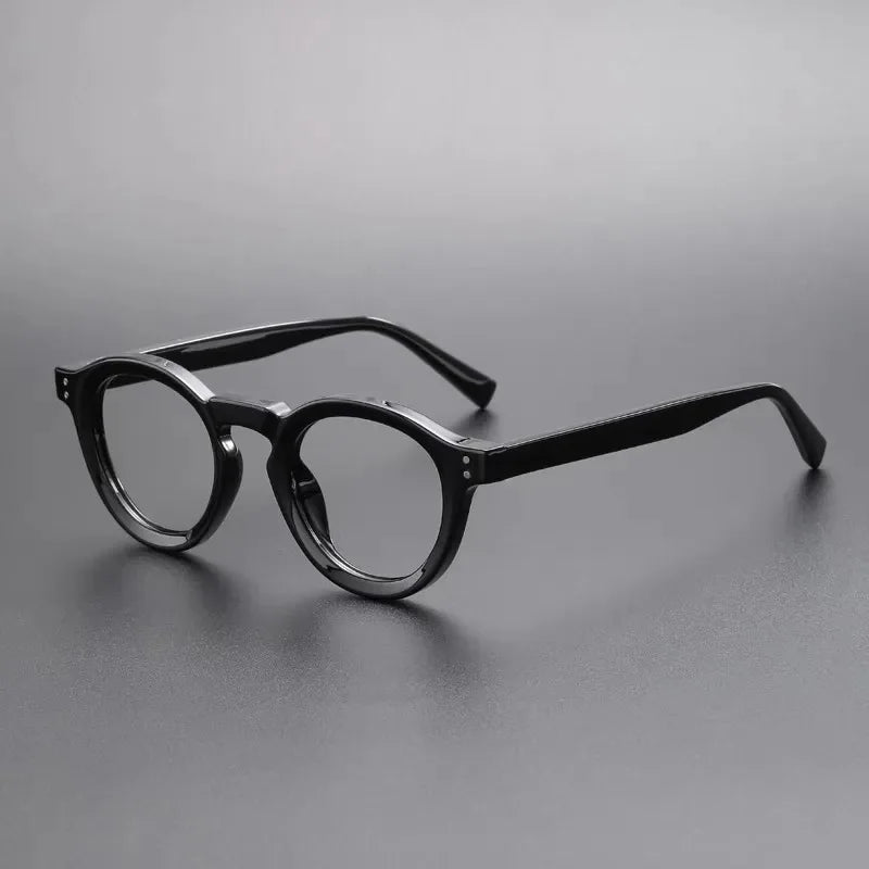 2024 Fashion Retro Oval Eyewear Women High Quality Computer Eyeglasses Frames Optical Glasses Men