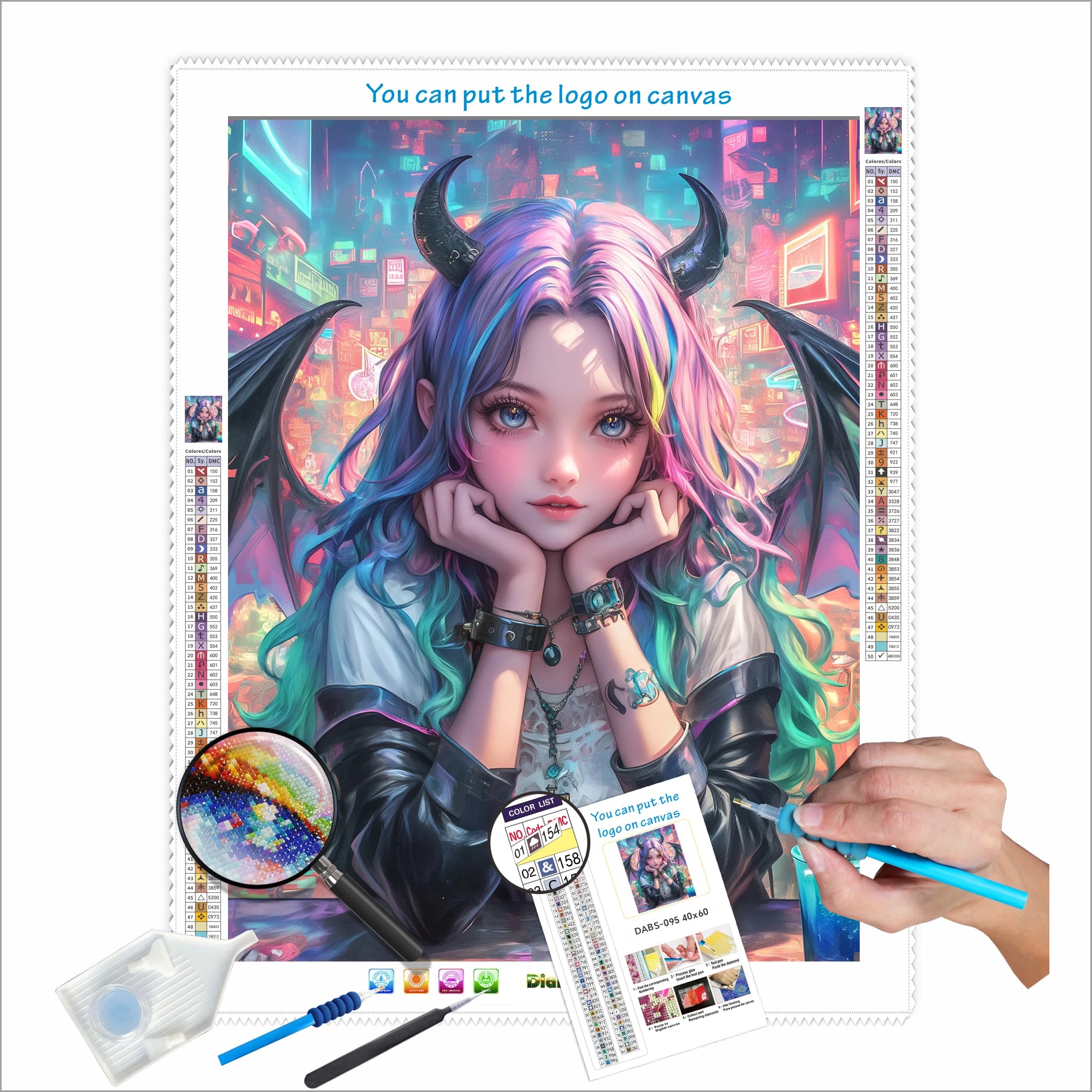 N-2174 Wholesale 5D DIY Diamond Painting Canvas Painting with Resin Diamonds Portrait Subjects