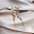 Long Fashion Temperament S925 Silver Earrings Custom Fashion Tassel Earrings for Women