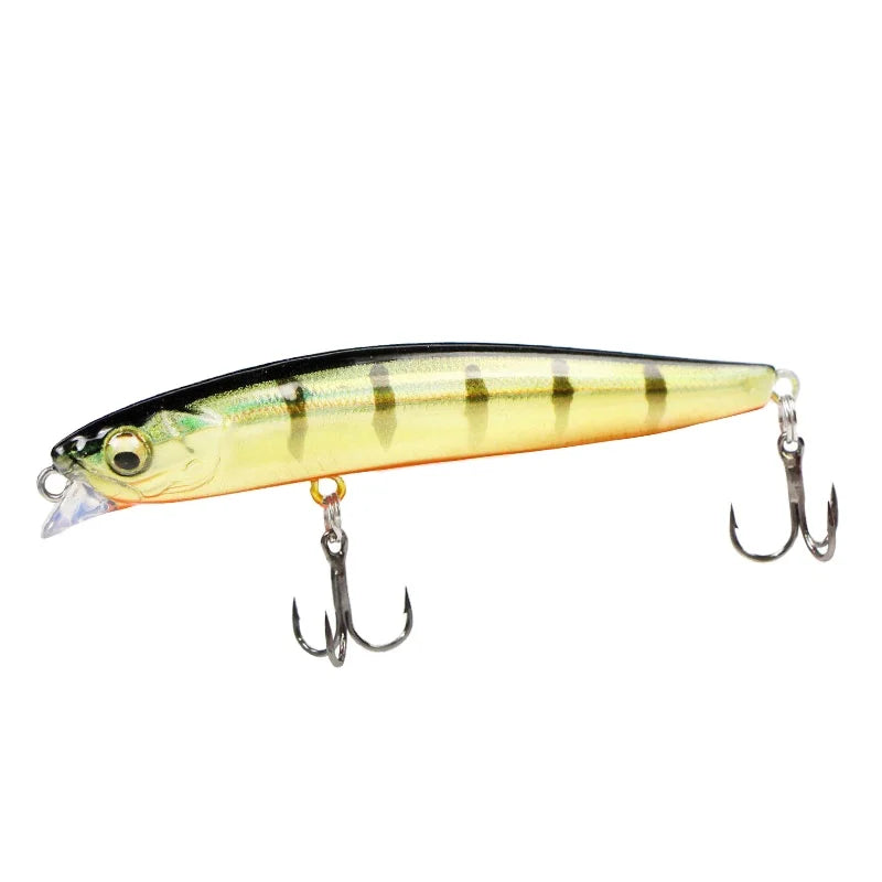LETOYO Sinking Minnow 8g 75mm/15g 85mm Long Casting Fishing Lure Shore Casting Artificial Bait Wobblers for Trout Bass Fishing