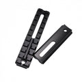 LWXC O/E/M Aluminum Alloy Mount Back Curvature Adjustable Scope Mount Base 5/7Slot 21MM Tactical Accessories