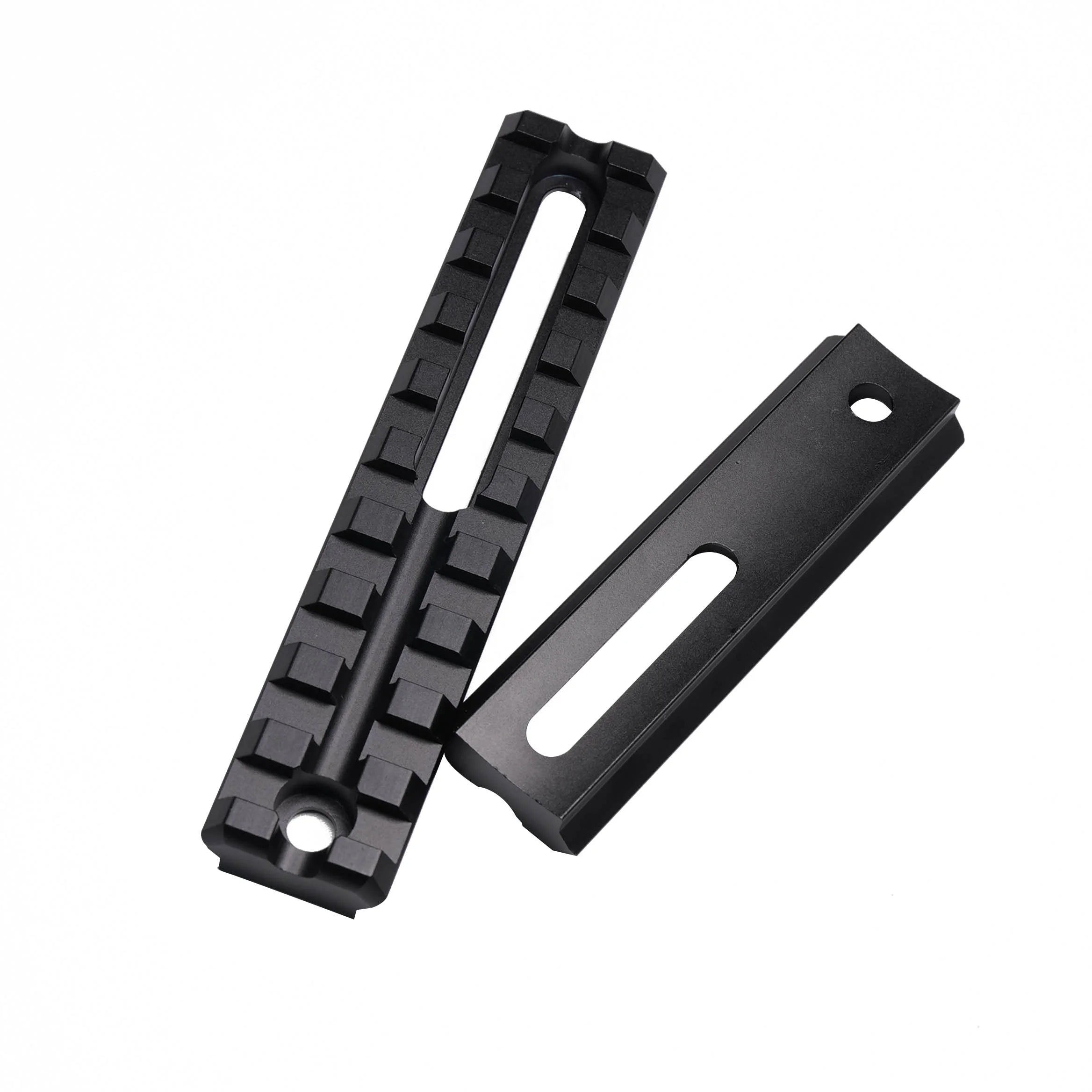 LWXC O/E/M Aluminum Alloy Mount Back Curvature Adjustable Scope Mount Base 5/7Slot 21MM Tactical Accessories