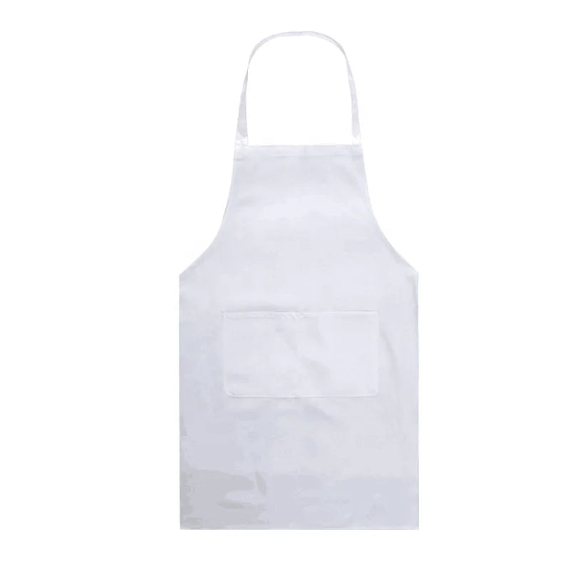 For Kitchen Printable Personalized Design Bib Apron Sublimation Blank Apron With Pocket