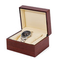 Wholesale Luxury Single Watch Gift Box Square Wood Standard Size Cheap