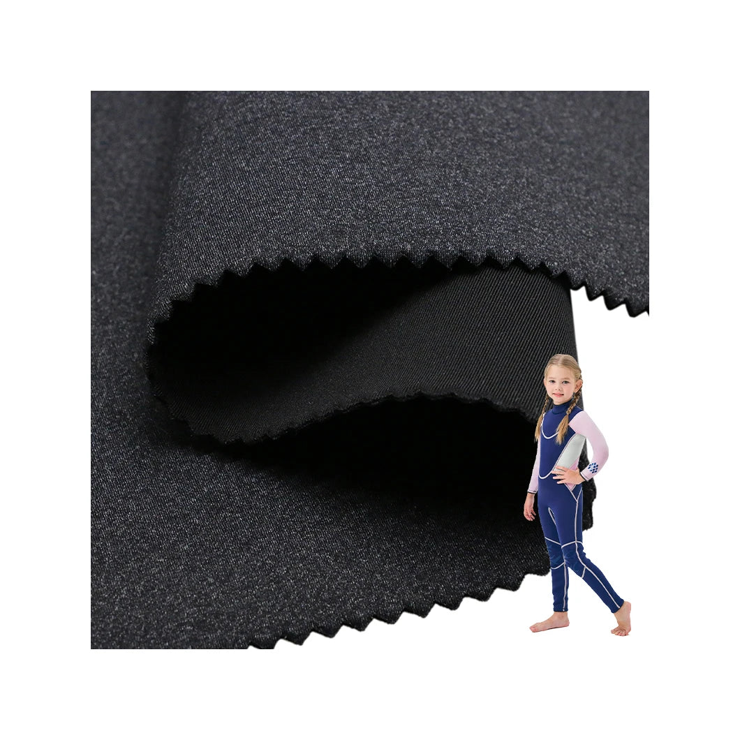 High Elastic Shock Absorption Sbr Diving Material Coated with Cationic Neoprene Waterproof Three-layer Composite Fabric