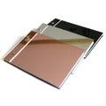 240*170mm Luxurious Guest Book Welcome Wedding Reception  Notebook Acrylic Cover With Blank Paper