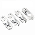 Single Keyhole Picture Frame Hangers by RTS Steel Hanging Plate Hardware Tool with Hooks for Mirror Picture Frames