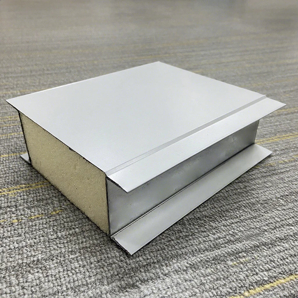 Prefabricated Exterior Vip Price Insulated Design Roofing Wall Flat Sandwich Panels 30mm Pu Sandwich Noise Isolation Panels