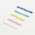 Manufacturer Quality 5Cm Color Baking Finish Diy Toy Accessories Extension Chain Tail Chain Key Chain Accessories