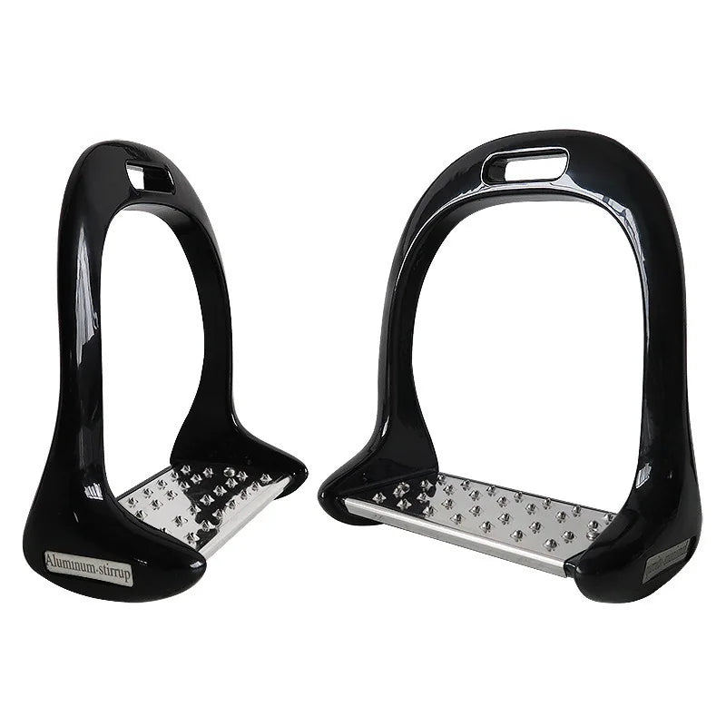 Aluminum Stirrup  Color Painting with Stainless Steel Non-slip Pad