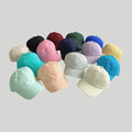 Landfond Summer Sun Protection Children's Baseball Cap Custom Macaron Color 100% Polyester Oxford Fabric Dot Fruit Dobby
