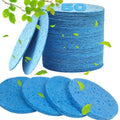 Natural Bamboo Charcoal Wood Pulp Makeup Face Cleaning Beauty Compressed Cellulose Facial Sponge Cleansing Puff
