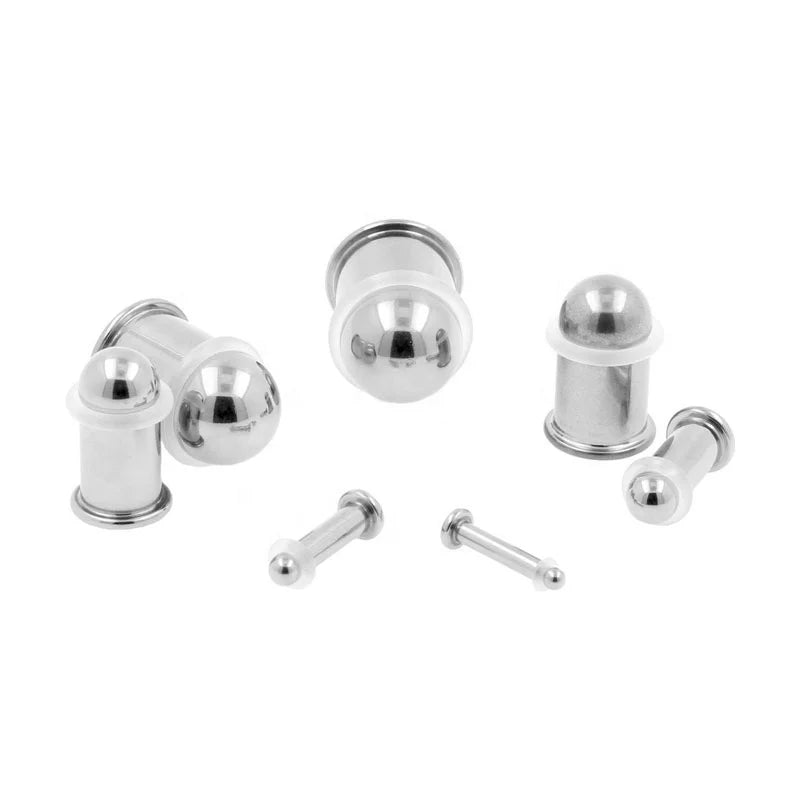Solid G23 Astm F136 Titanium Single Flare Stretching Tunnels Plug Piercing Stretch Earings Children's Orthodox Wedding