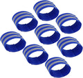 YouGuang Factory Custom Logo Waterproof High Reflectivity Reflective Wristband with Elastic Polyester Backing for Safety Running