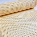 Factory Supplier Synthetic PE Sticks Weaving Rattan Cane Webbing Mesh Roll for Furniture