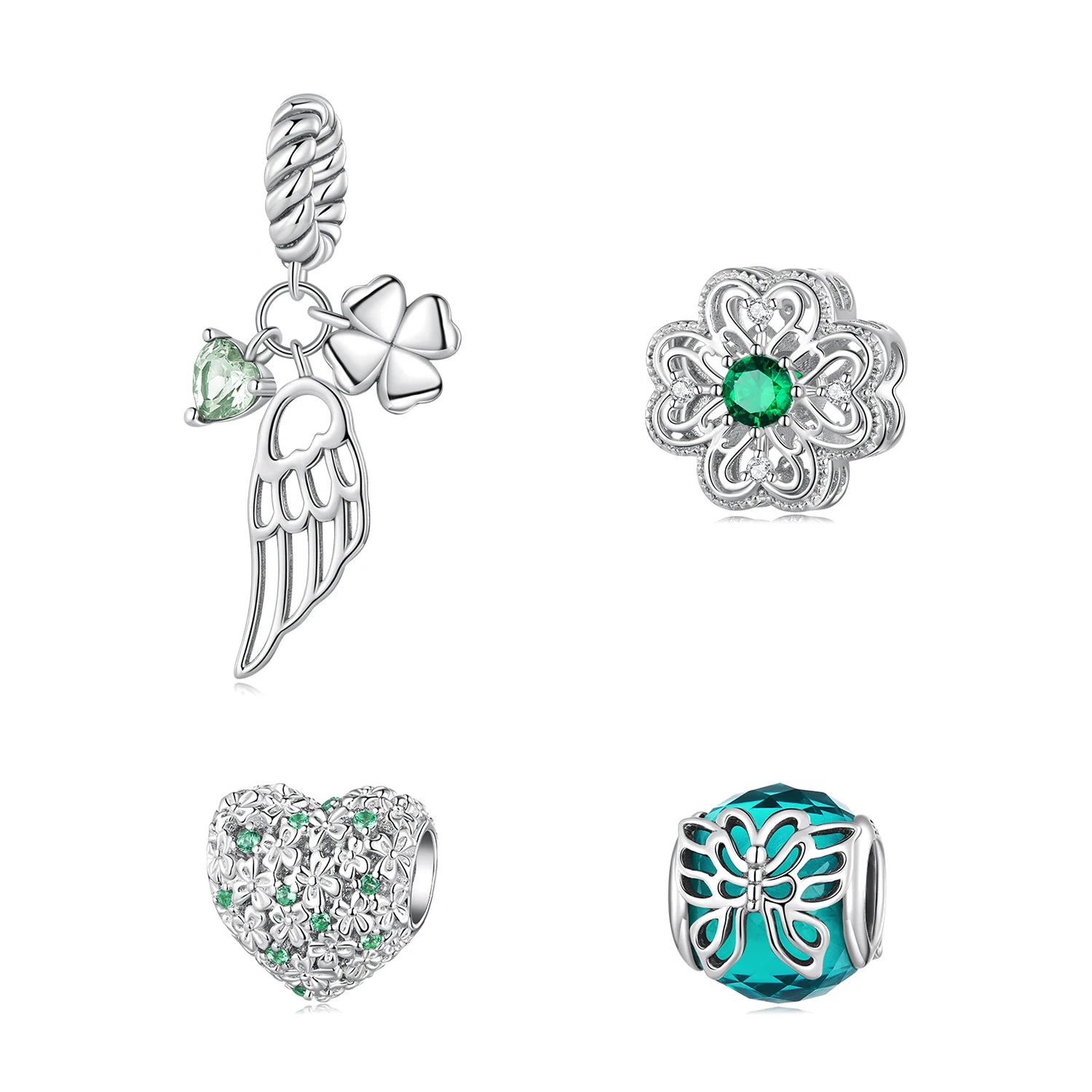Wholesale Custom New Style Romantic Women Love Promise DIY Pendant Charm Bracelet Jewelry Accessories