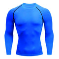 Muscle Men Tight Quick-dry Gym Wear Professional Sports Running Long Sleeve Stretch Fit Soft Tracksuit