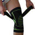 Custom Compression logo Gym Basketball Support Knee Pad Brace Support with Belt