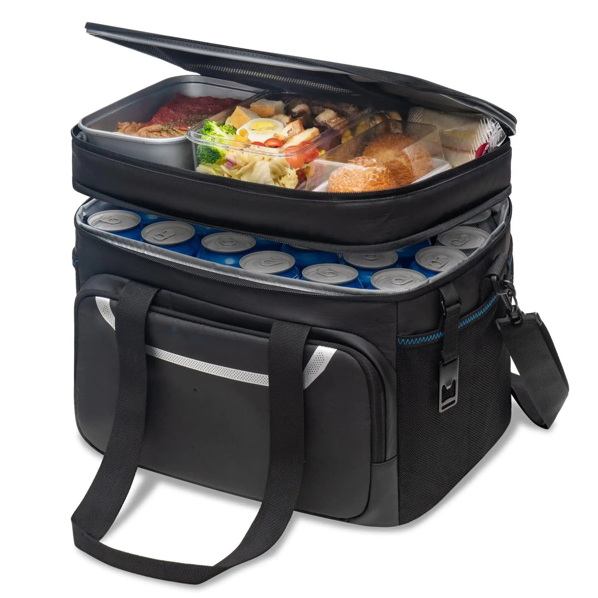 Small Reefer Bag Men's Warm Beach Reefer Lunch Bag Can Sleakproof Travel Work Picnic Compartmentable Reusable Waterproof