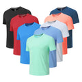 Wholesale Casual Blank Plain Unisex 150g T Shirt 100% Polyester Crew Neck Basic Quick Dry T-shirt With Men's Summer T-shirts