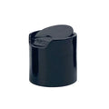 Black 28/410 Flip Top Press Cap 24mm Metal Plastic Disc Top Hand Lotion Cream Bottles Iron Bottle Caps Lids Bottle Caps Closures