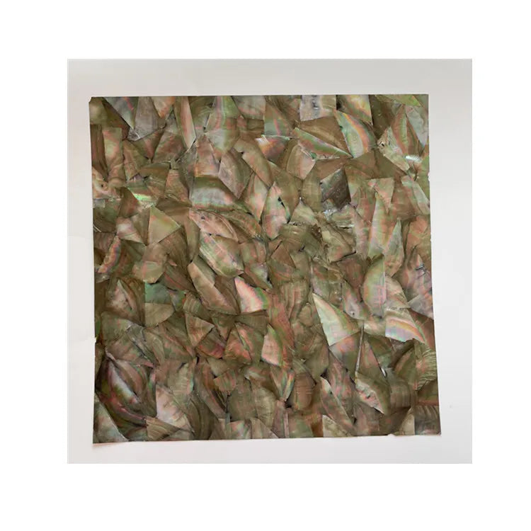 Natural Black Mother-of-pearl Shell Pieces and White Mother-of-pearl Shell Pieces Are Used for Home Decoration