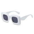 Hot Sale Rectangular UV400 Polarized Sunglasses Red/Blue PC Frame Factory Wholesale Price