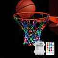 Color Changing LED Basketball Net Glow 12 Loops Remote Controlled Light up Decoration for Parties