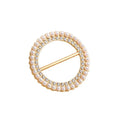 Decorative T-shirt Corner Knotted Scarf Buckle Clothes Accessories