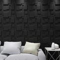 Customizable Color Textural Design 3D PVC Wall Panels Waterproof Fire Resistance for Outdoor Commerce Apartment Workshop Use