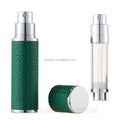 Latest Design 5ml Portable Refillable Aluminum Alloy Perfume Atomizer Magnetic Cap Aluminum Shell Travel Fragrance Spray